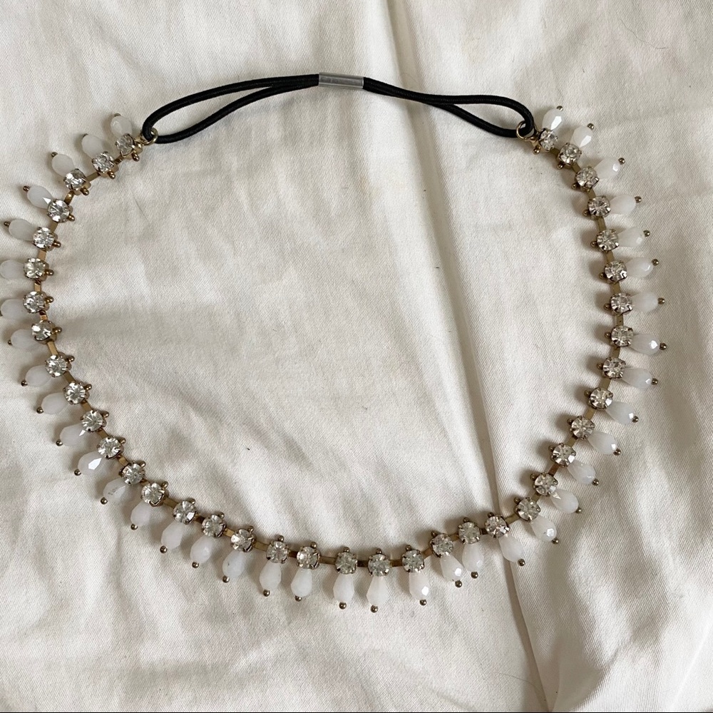 Gold and Crystal Headband
